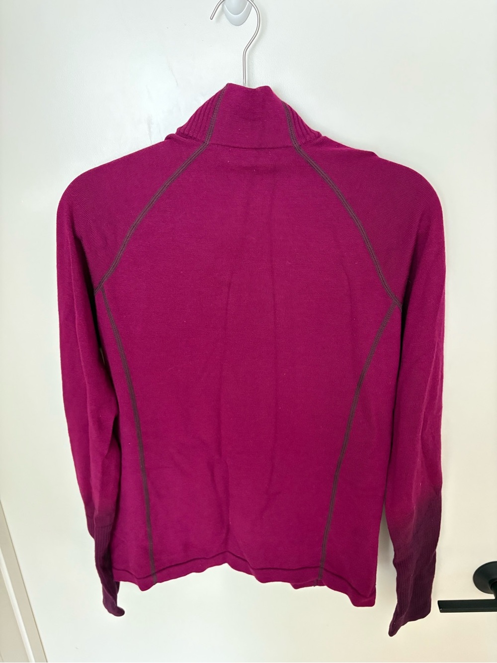 Smartwool Merino Wool Half-Zip Sweater Pullover Hiking Camping Outdoors Natural - Picture 12 of 15
